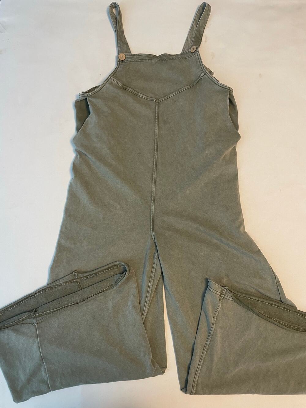 mittoshop wideleg jumpsuit overalls Large